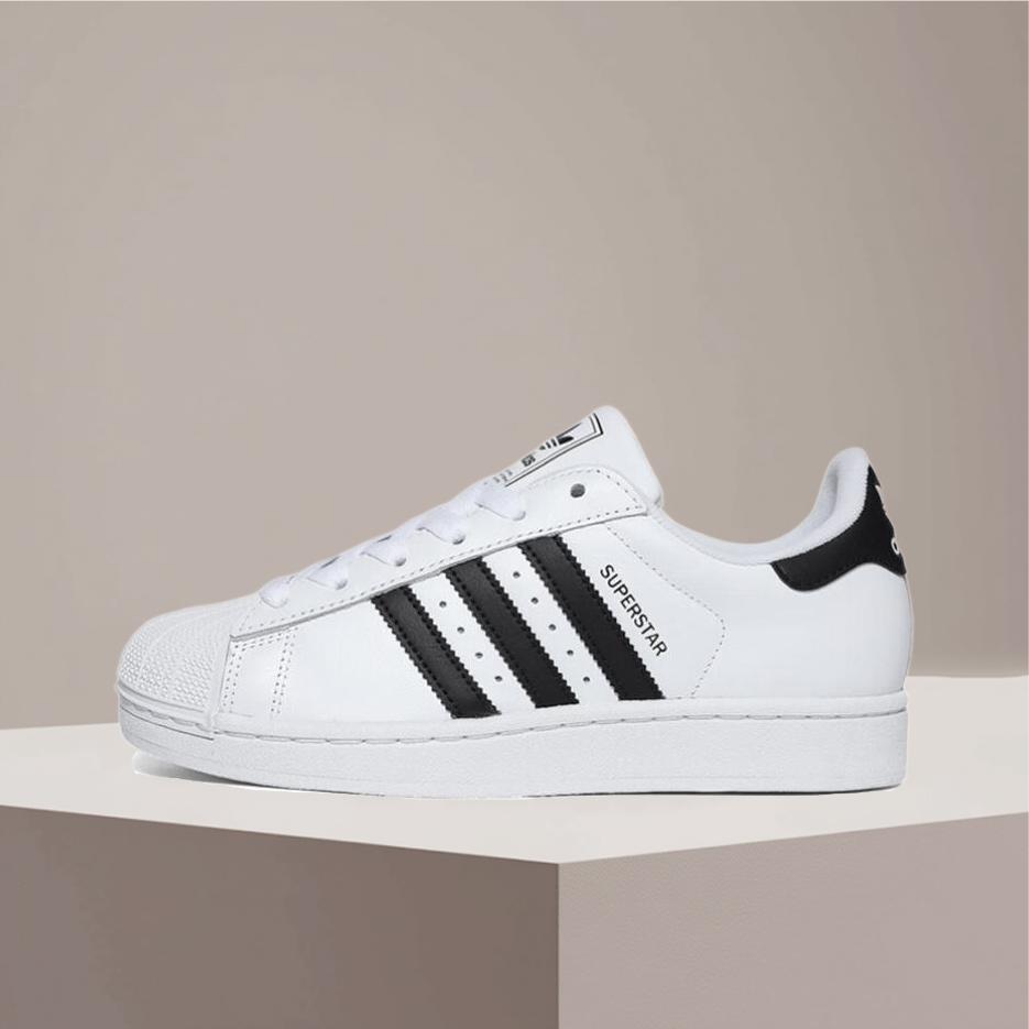 Adidas Shoes Superstar - adidas Originals スーパースター 2 快適、耐久性、サポート力、滑り止め、多機能スケートシューズ ユニセックス